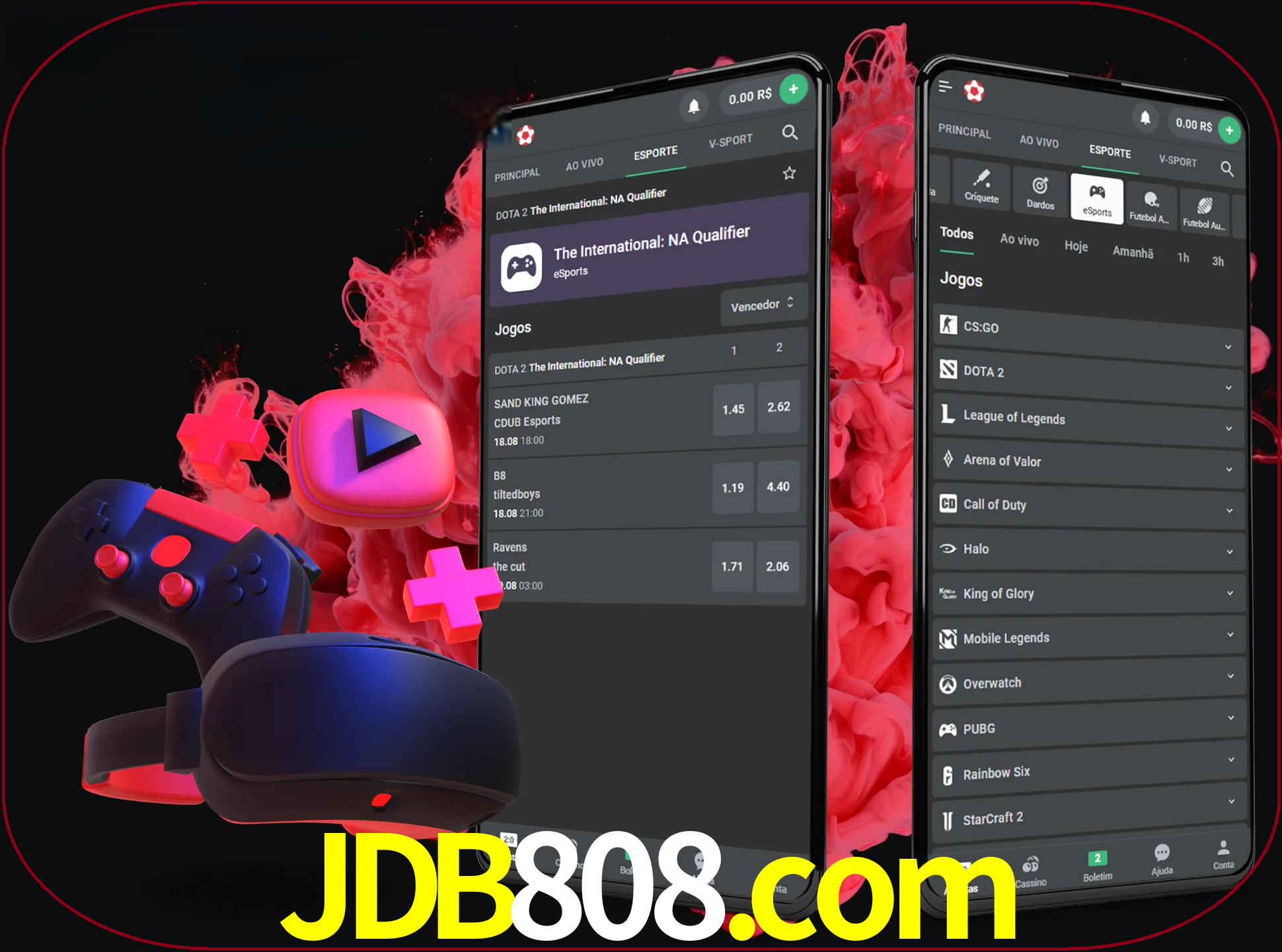 Para ter a aplicação móvel jdb808 no seu smartphone, basta descarregar o ficheiro apk e seguir as instruções.